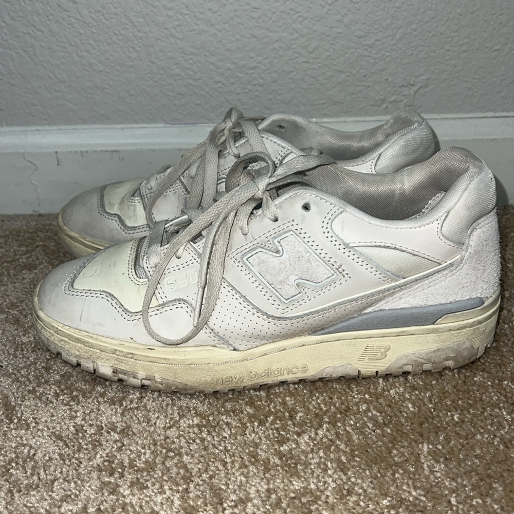 New Balance 550 Aime Leon Dore White Leather Men’s 8 - Picture 2 of 9